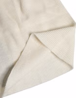 Beige Wool Blend Knitted Beanie Cap 3