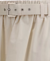 Cream Wide Long Skirt 3
