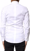 White GOLD Cotton Long Sleeves Dress Shirt 3