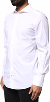 White GOLD Cotton Long Sleeves Dress Shirt 2