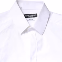 White GOLD Cotton Long Sleeves Dress Shirt 4