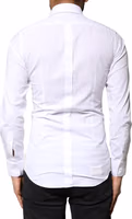 White GOLD Cotton Long Sleeves Dress Shirt 3