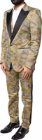 Multicolor Camouflage SICILIA 3 Piece Suit 2
