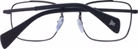Black Metal Glasses (Frames) 3