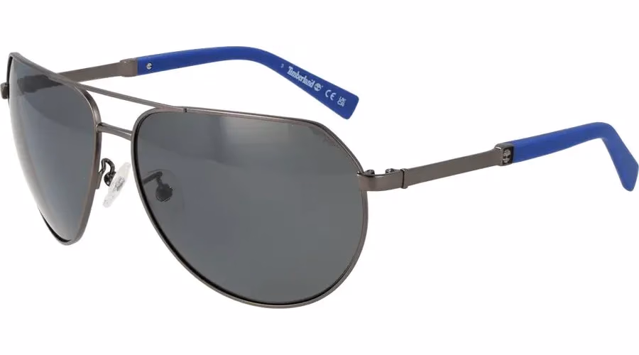 Gray Metal Sunglasses
