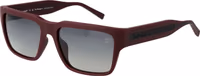 Burgundy Plastic Sunglasses 1