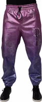 Pink Purple Two Tone Jogger Sweatpants Pants 1