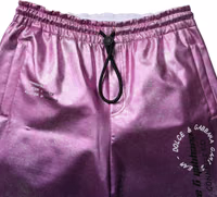 Pink Purple Two Tone Jogger Sweatpants Pants 4