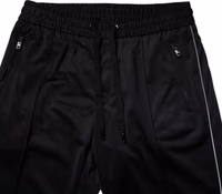 Black Polyester Men Jogger Sweatpants Pants 4