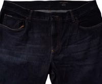 Dark Blue Cotton Stretch Skinny Denim Jeans 4