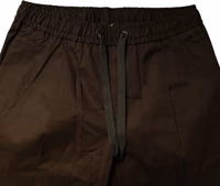 Brown Cotton Stretch Jogger Sweatpants Pants 4