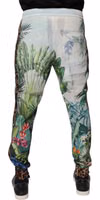 Multicolor Tropical Jogger Sweatpants Pants 3