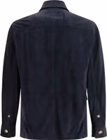 Suede leather shirt Jacket 2