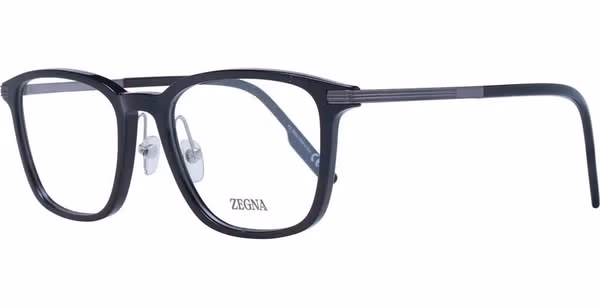 Black Plastic & Titanium Glasses (Frames)