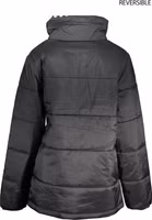 Black Nylon Jackets & Coat 2