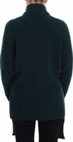 Green Knitted Cashmere Cardigan 3