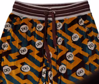 Multicolor Logo Monogram Jogger Sweatpants Pants 4