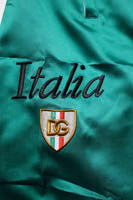 Multicolor Italia Polyester Bermuda Shorts 5
