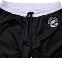 Black White Men Bermuda Sweatshorts Shorts 4