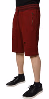 Maroon Rip Style Bermuda Sweatshorts Shorts 2