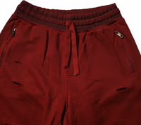 Bordeaux Cotton Bermuda Men Sweatshorts Shorts 4
