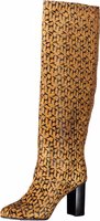 Beige Leather Women Boot 3