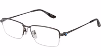 Gray Metal Glasses (Frames) 1