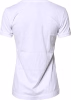 White #DGFamily Cotton Crew Neck T-shirt 3