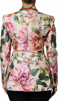 Multicolor Floral Double Breasted Jacket 3