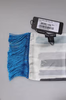 Multicolor Stripes Silk Fringes Neck Foulard Scarf 3