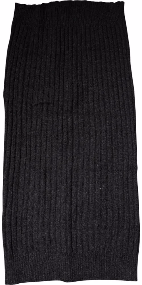 Black Cashmere Knitted Neck Warmer Foulard Scarf