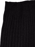 Black Cashmere Knitted Neck Warmer Foulard Scarf 2