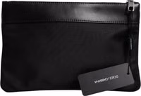 Multicolor Leopard Jacquard Print Logo Plaque Pouch Bag 3