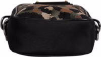 Multicolor Leopard Jacquard Logo Plaque Neck Strap Bag 4