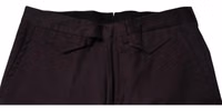 Brown Pure Cotton Slim Fit Men Dress Pants 4