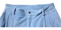 Light Blue Corduroy Cotton Skinny Denim Jeans 4