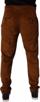 Dark Brown Corduroy Cotton Skinny Denim Jeans 3