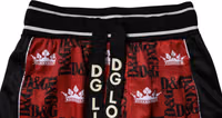 Red Crown Logo Monogram Men Sweatpants Pants 4