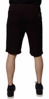 Maroon Cotton Sweatshorts Men Bermuda Shorts 3