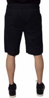 Black Cotton Sweatshorts Men Bermuda Shorts 3