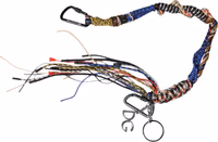 Multicolor Braided Rope Logo Bag Shoulder Strap 1