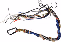 Multicolor Braided Rope Logo Bag Shoulder Strap 3