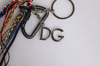 Multicolor Braided Rope Logo Bag Shoulder Strap 5