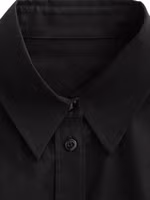Black Cotton Dress Shirt 2