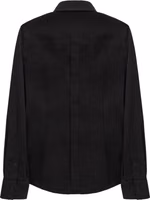 Black Cotton Dress Shirt 3