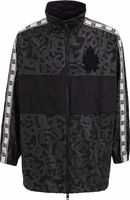 Black Polyester Shell Jacket 1