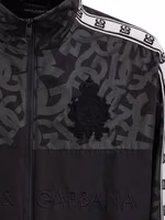 Black Polyester Shell Jacket 3