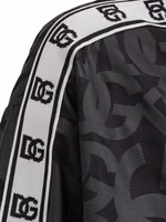 Black Polyester Shell Jacket 4