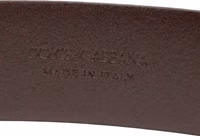 Brown Leather Regular Belt 4