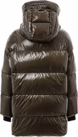 Green Polyamide Parka 3